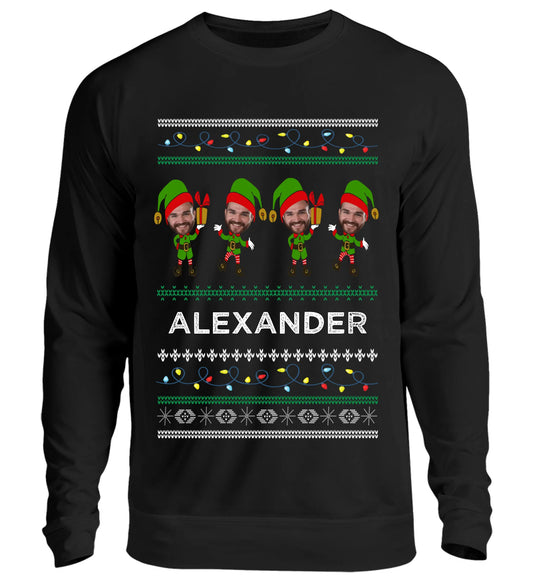 Mini Elfen- Individueller Ugly Christmas Sweater