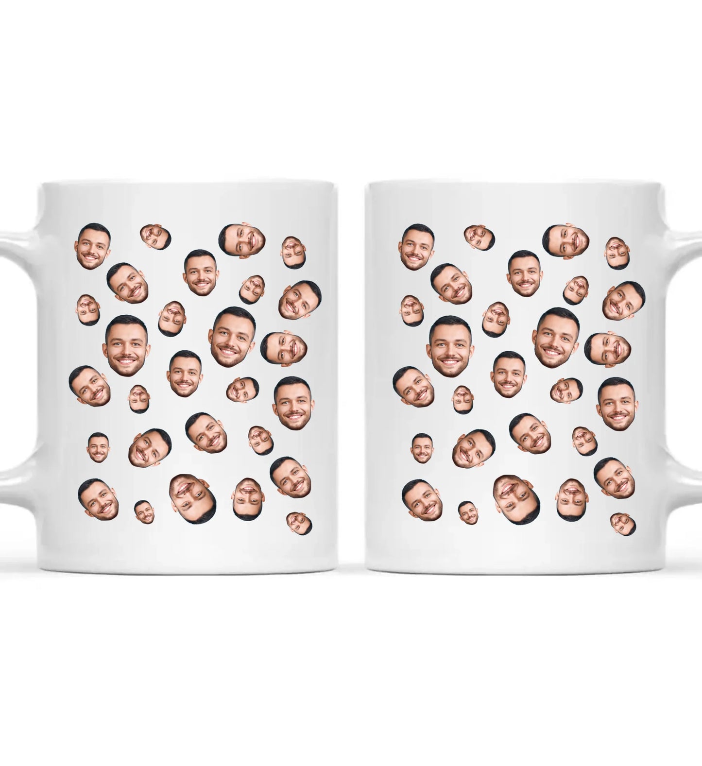 Foto Gesicht Muster - Individuelle Tasse