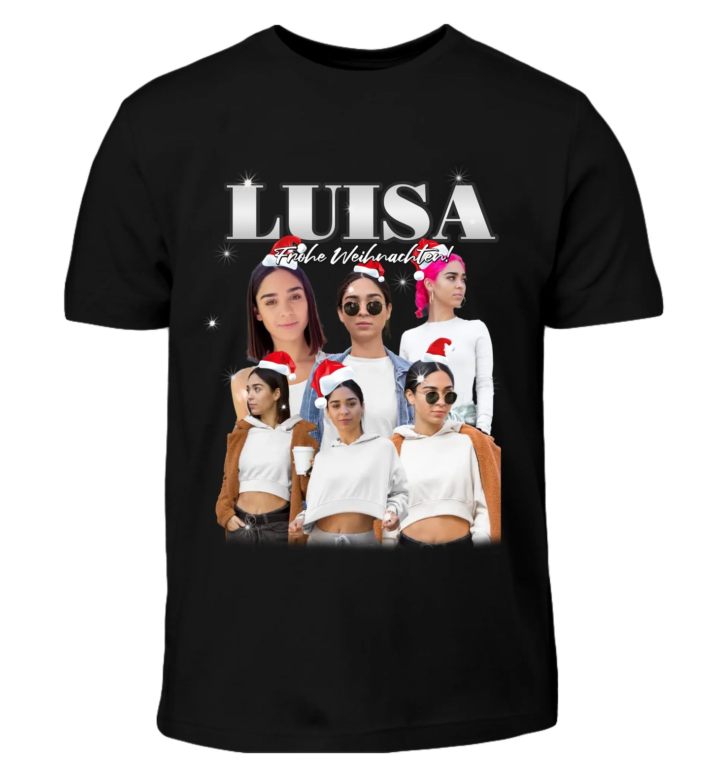 Ugly Christmas Sweater 90er - Individuelles T-Shirt