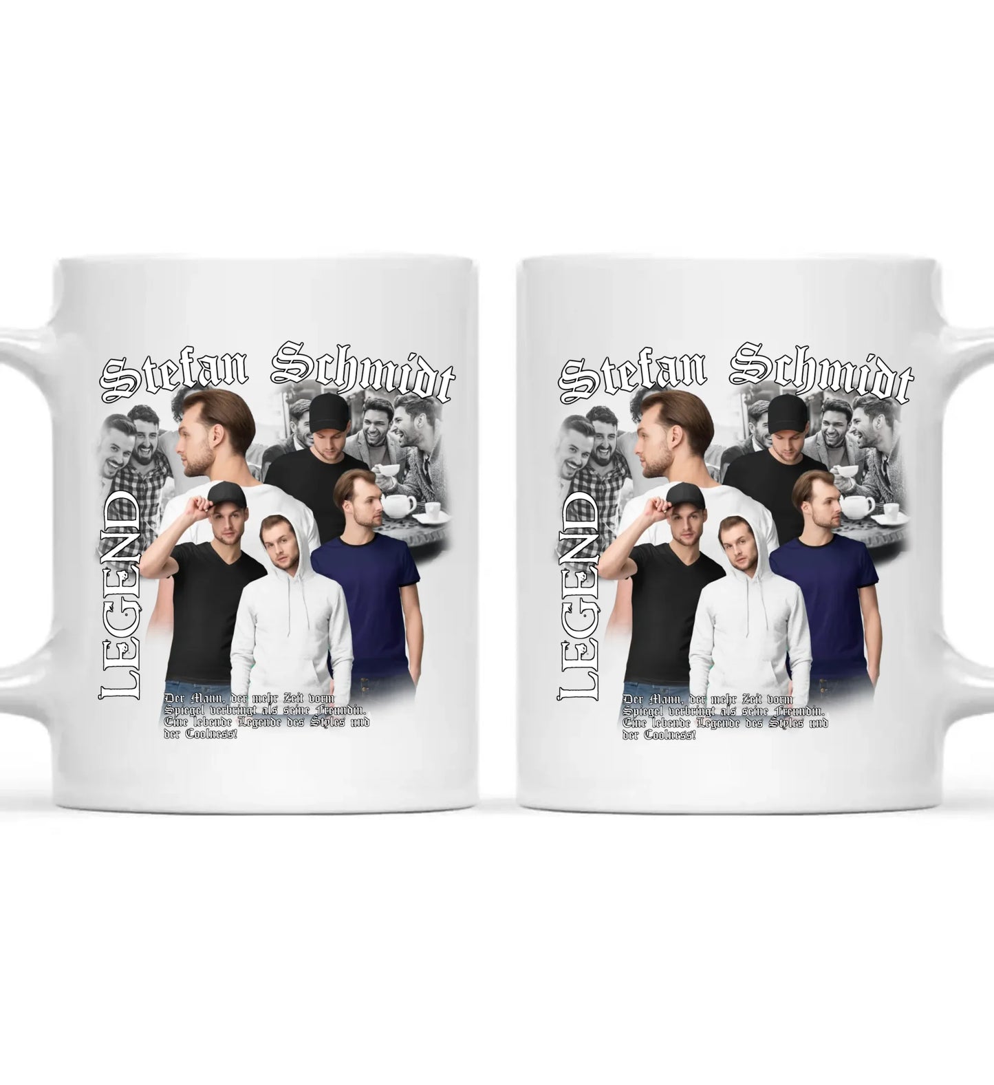 90er Hip Hop Bootleg - Individuelle Tasse