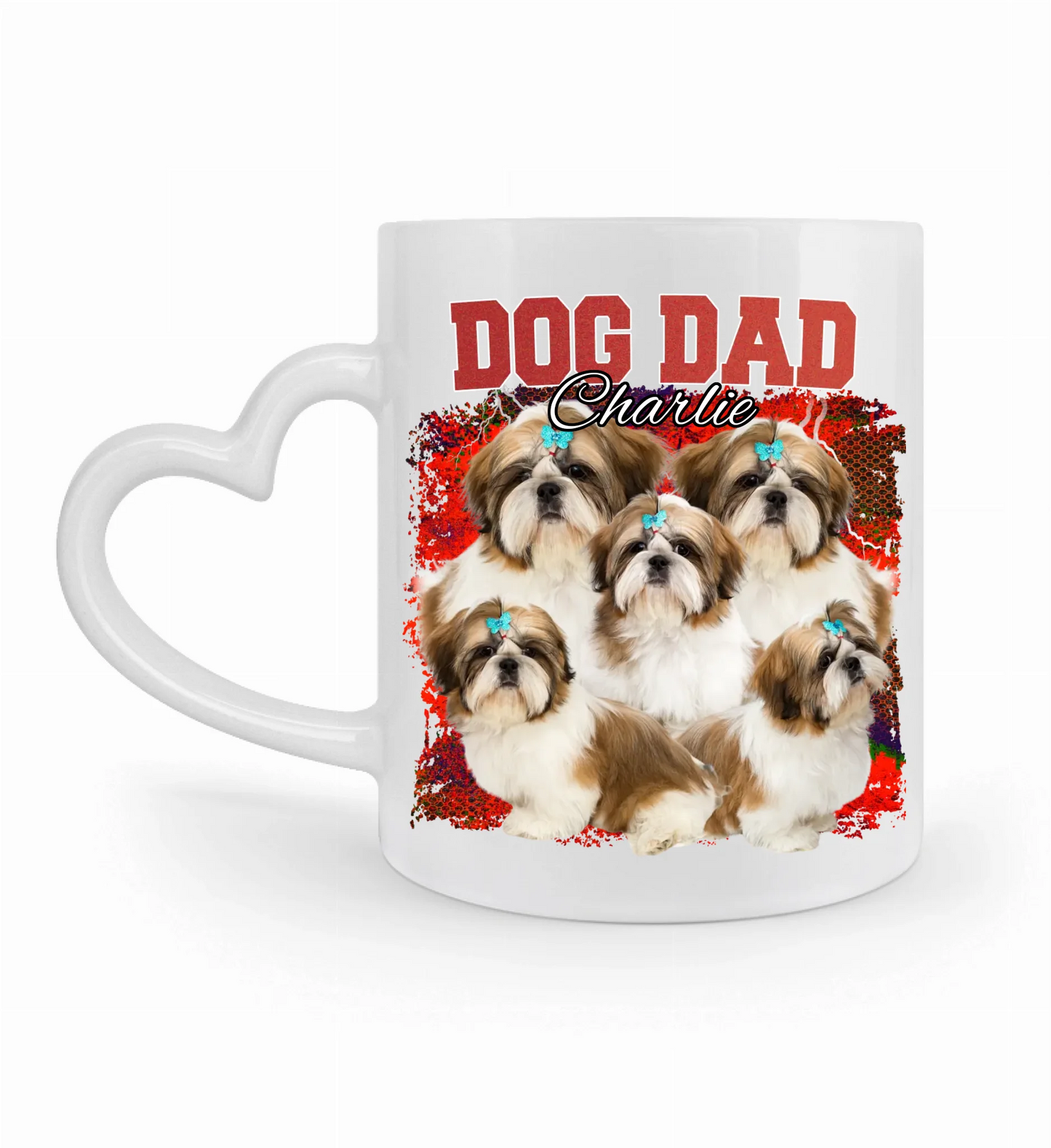 90er Hunde Foto - Individuelle Tasse