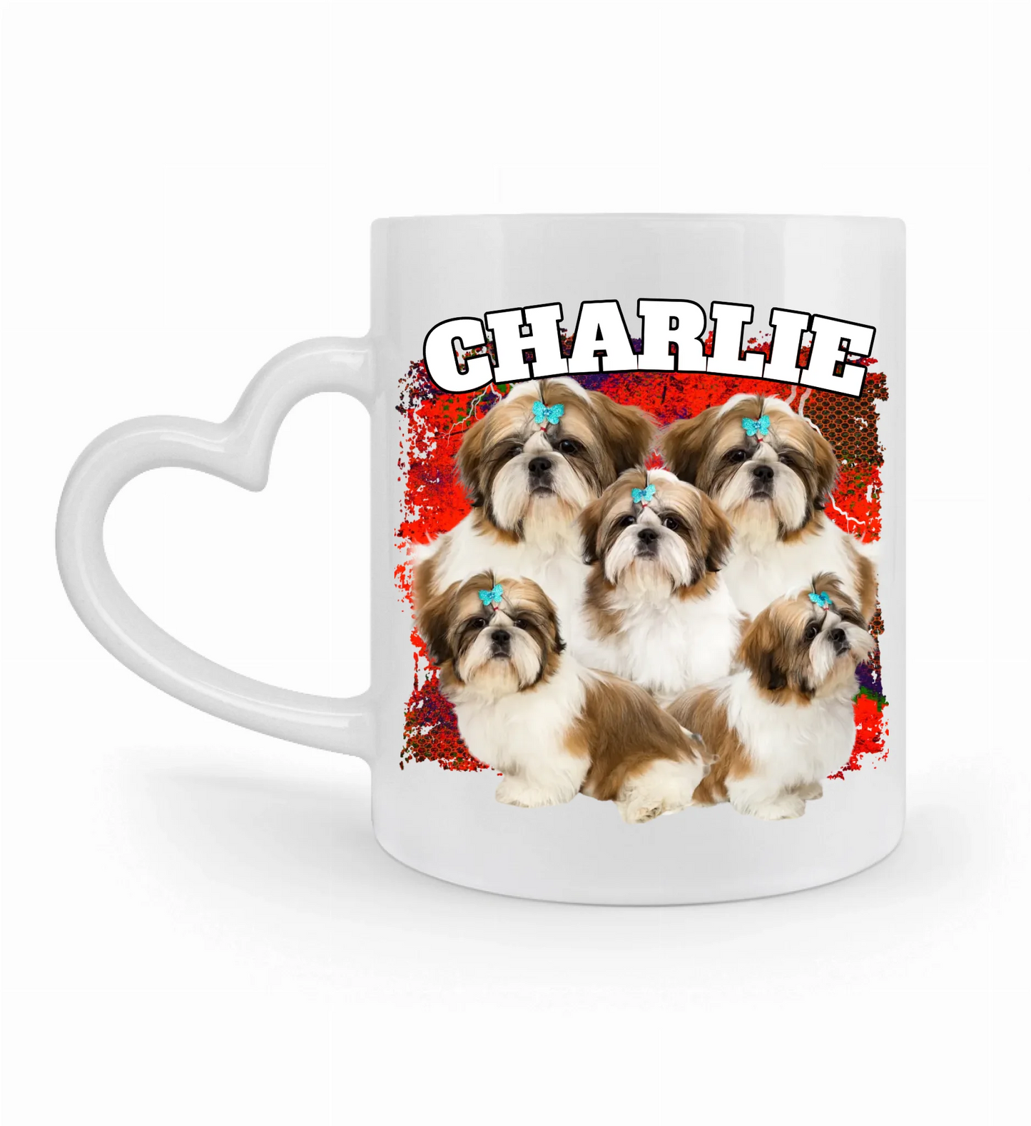 90er Hunde Foto - Individuelle Tasse