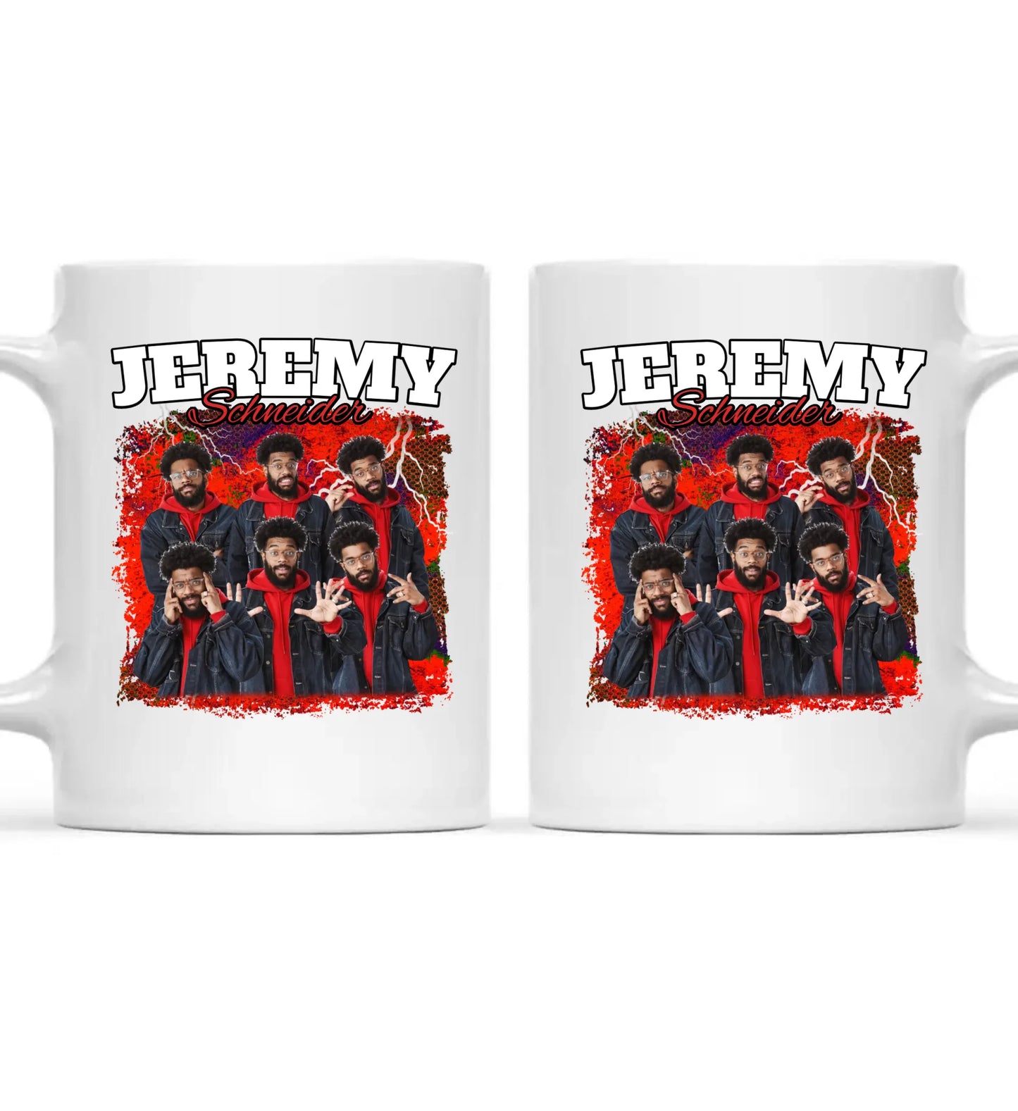 90er Vintage Bootleg Foto - Individuelle Tasse
